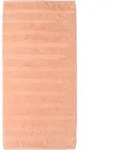 CaW&ouml; Handtuch Noblesse 50 x 100 cm Baumwolle Orange Lachs