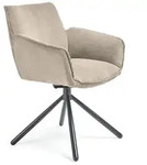 2er-Set set one by Musterring Stuhl Frisco Cord Beige Ecru