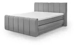 set one by Musterring Boxspringbett Fairfield 180 x 200 cm Stoff Grau