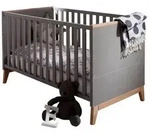 Paidi Babybett Sten, 70 x 140 cm Dekor Grau