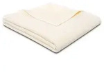 Biederlack Kuscheldecke Cotton Sense 150 x 200 cm Baumwolle Beige Natur