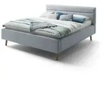 meise.m&ouml;bel Polsterbett Lotte 180 x 200 cm Stoff Blau Pastellblau