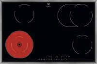 Electrolux Glaskeramikkochfeld Edelstahl LRR8436M