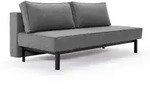 INNOVATION LIVING Schlafsofa Sly Stoff Grau Charcoal