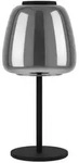 EGLO Tischleuchte Alfero Z Glas Silber Chrom