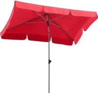 Schneider Schirme Balkonschirm Rot Locarno 120 x 180 cm