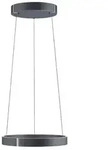 Neuhaus PURE LED-Pendelleuchte Pure E-Clipse Alu, Eisen, Stahl & Metall Grau