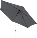 Doppler Marktschirm Grau myZone PushUp &Oslash; 300 cm