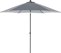 Doppler Marktschirm Grau myZone PushUp &Oslash; 300 cm
