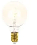 EGLO LED-Globeform E27/4,9Watt/Energie G Glas