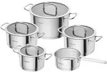 Henckels by ZWILLING Topfset Pulse 5tlg. Edelstahl Silber