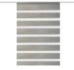 Schmidt Kettenzugrollo Zebra 50 x 150 cm Polyester Grau