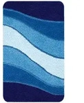 Kleine Wolke Badteppich Ocean 55 x 65 cm Polyacryl Blau Royal