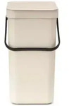 brabantia Abfallbeh&auml;lter Sort&Go 12l Kunststoff Beige
