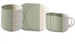 Villeroy & Boch Fr&uuml;hst&uuml;cksservice Pastel Pop 12tlg. Premium Porcelain Gr&uuml;n