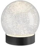 Sompex LED-Tischleuchte Glamor Bauble Kunststoff Schwarz 13 cm