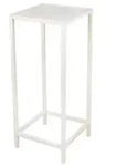 MIRRORS AND MORE Beistelltisch Vera Metall Beige Sand