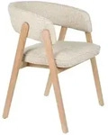 Zuiver Stuhl Bright Stoff Beige