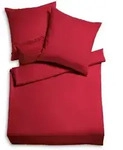 fleuresse Flanell-Bettw&auml;sche Lech 135 x 200 cm Flanell Rot