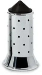 Alessi Salzstreuer 11,3 cm Edelstahl Schwarz