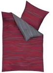kaeppel Bettw&auml;sche Motion 135 x 200 cm Satin Rot Rubin