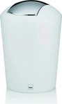 Kela Schwingdeckeleimer Wei&szlig; Marta 1,7 l