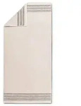 Vossen Duschtuch Cult de Luxe 67 x 140 cm Baumwolle Wei&szlig;
