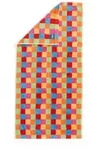 CaW&ouml; Handtuch Karo 50 x 100 cm Baumwolle Bunt