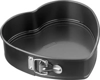 Kaiser Backform Schwarz Springform Herz &Oslash; 26 cm