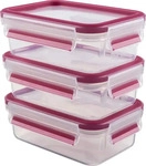 emsa Vorratsdose Rosa Clip&Close 3tlg.
