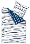 kaeppel Bettw&auml;sche Motion 135 x 200 cm Satin Blau Marine