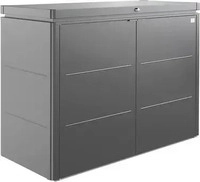 biohort Garten-Highboard Grau 160 cm