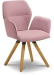 Stuhl Merlot Stoff Violett Aubergine