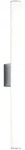 Helestra LED-Wandleuchte Loom Alu, Eisen, Stahl & Metall Silber Chrom 60 cm
