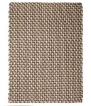 pad Outdoorteppich Pool 72 x 92 cm Polypropylen Grau, Beige Grau /