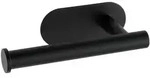 WENKO Toilettenpapierhalter Orea Edelstahl Schwarz