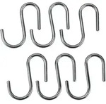 Haken Lonardo 6tlg. Metall Silber