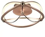 Trio LED-Deckenleuchte Charivari Alu, Eisen, Stahl & Metall Gold Messing