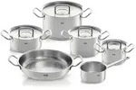 Fissler Topfset Profi Collection 6tlg. Edelstahl Silber