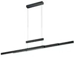 Trio LED-Pendelleuchte Trajan Alu, Eisen, Stahl & Metall Schwarz