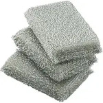 WMF Gl&auml;nzerkissen Lurex 3tlg. Polyester Silber