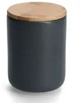 Vorratsdose 650 ml Keramik Grau Anthrazit S (Small)
