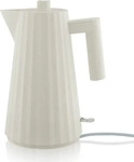 Alessi Wasserkocher Wei&szlig; Pliss&eacute; 1700 ml 1,7 l