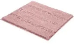 Kleine Wolke Badteppich Monrovia 60 x cm Polyester Rosa Rose