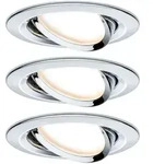 Paulmann Einbauleuchte Nova Coin Alu, Eisen, Stahl & Metall Silber Chrom