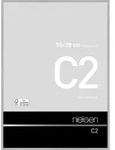 Bilderrahmen C2 50 x 70 cm Aluminium Silber