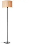 Brilliant Stehlampe Wimea Holz, Textil, Natur Braun