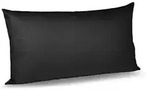 fleuresse Kissenbezug Satin 40 x 80 cm Schwarz