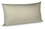 fleuresse Kissenbezug Satin 40 x 80 cm Grau Taupe