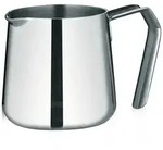Cilio Latte-Macchiato-K&auml;nnchen 100 ml Edelstahl Silber